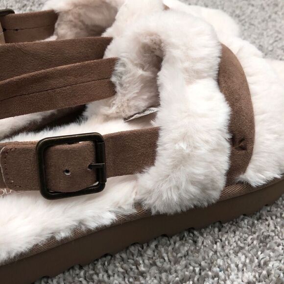 Koolaburra UGG Fuzz’d Out Sandal Women’s Size 9 - Picture 7 of 9